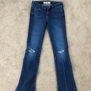 Hollister distressed flare